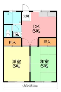 サンハイム桜ヶ丘【2階】の間取り