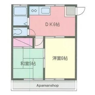 浜竹ユーホーム【2階】の間取り