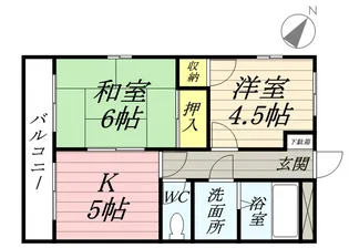 グレイス原宿【4階】の間取り