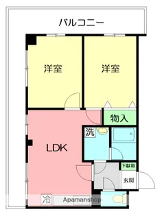 HILL TOP GEN【3階】の間取り