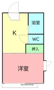 ビーバレーMⅡ【203号室】の間取り