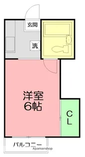 湘南スカイハイム【2階】の間取り