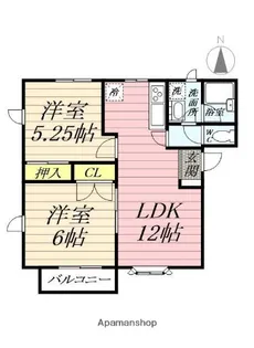 サンガーデン湘南【2階】の間取り