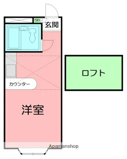ベルピア茅ヶ崎第4−2【2階】の間取り
