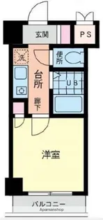 シュガーロックハウス【2階】の間取り