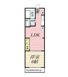 ライフピアモア平塚【3階】の間取り