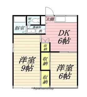添田ハイツ【1階】の間取り