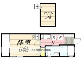 グレイスランド【2階】の間取り