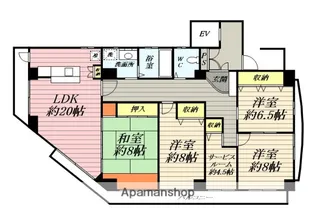 腰越松本ビル【3階】の間取り