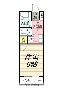 シャトルUNO【2階】の間取り