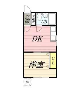 パレスプレジデントⅡ【1階】の間取り