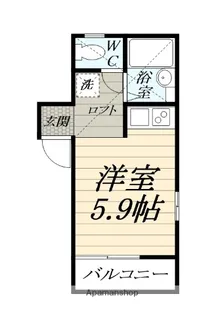 ミラノシティ中央林間【1階】の間取り