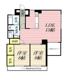 ABハイツ【3階】の間取り