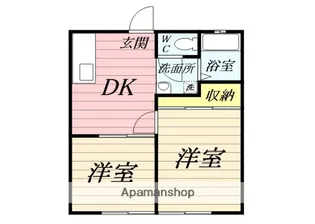 ヴィンテイジ湘南【1階】の間取り