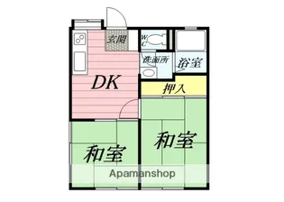 宮崎ハイツ【1階】の間取り