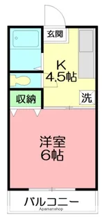 ピュアタウン東海大学前【2階】の間取り