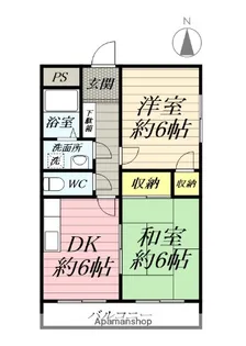 チャイルドシティA【3階】の間取り