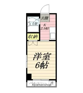 マツモトマンション南林間【2階】の間取り