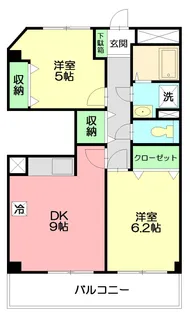 トゥールアブニール【3階】の間取り