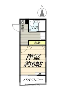 ハーモニーインターシティ中央林間Ⅱ【2階】の間取り