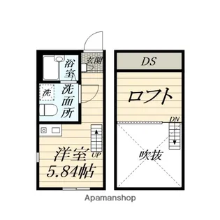 プランドール西鶴間【2階】の間取り