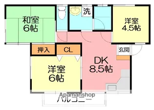 メゾン・エフ【2階】の間取り
