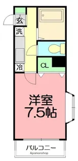 エレガンス鵠沼【3階】の間取り