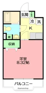 エクセル東海【1階】の間取り