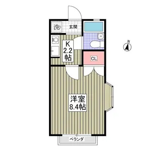 MKハイム【2階】の間取り