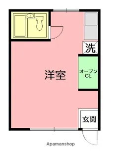 タウンハイツ【1階】の間取り
