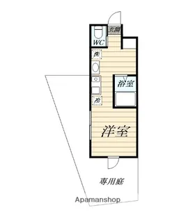 THE TERRACE 鵠沼藤ヶ谷【1階】の間取り