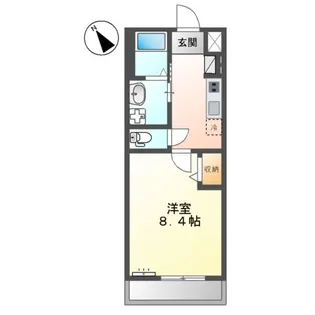 グランテゾーロ【207号室】の間取り