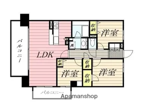 HF辻堂レジデンス【14階】の間取り