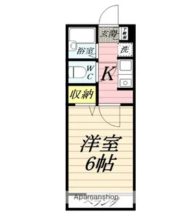 VILLA510 NO.6【1階】の間取り