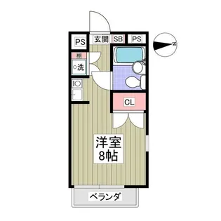 フローラルコートⅠ【1階】の間取り