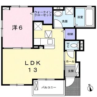 KS RESIDENCE【1階】の間取り