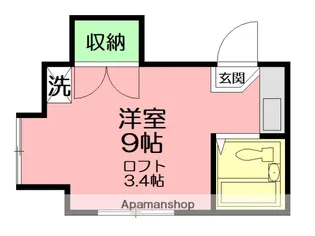 ドレミハイツ【2階】の間取り