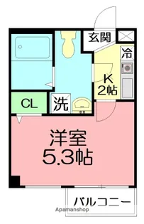 GRACE湘南平塚【4階】の間取り