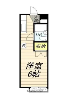 メゾフラット善行【2階】の間取り