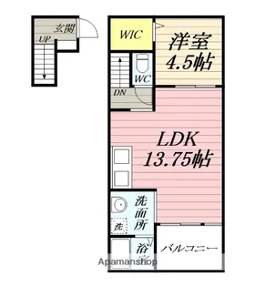 AIR ODAWARA KUNO【2階】の間取り