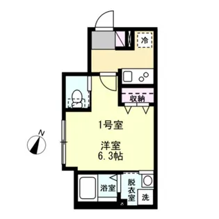 ポラステラ大和【3階】の間取り