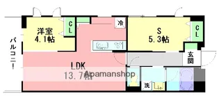 GRAND RESIDENCE UCHIYAMA IV【1階】の間取り