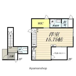 ハナミズキE棟【2階】の間取り