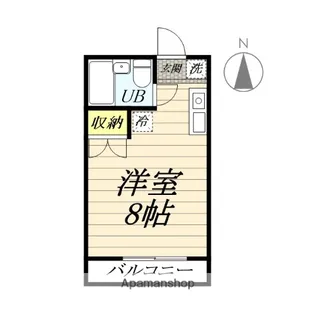 B’CASA平塚桜ヶ丘RE−BORN【2階】の間取り