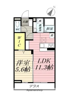 ラグーナレジデンス【1階】の間取り