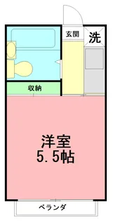 ハイツ相栄【12号室】の間取り