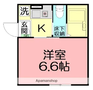 MAISON DE LIEN鵠沼【2階】の間取り