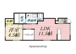 CIEL THREE【1階】の間取り