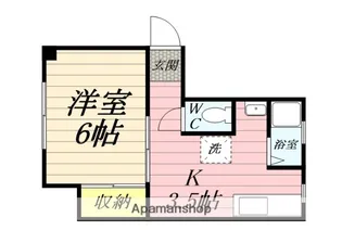 並木ビル【3階】の間取り