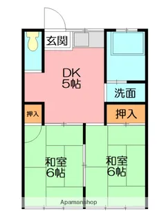 瀧本荘【1階】の間取り